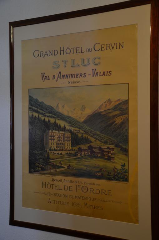 Guesthouse & Hotel Le Cervin Vissoie Extérieur photo